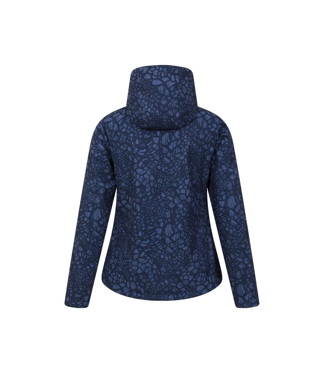 Veste softshell exodus femme bleu foncé Mountain Warehouse