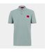Mens Deruso Polo Shirt Light Green Hugo-1