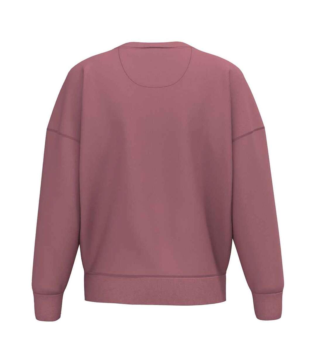 Womens/ladies Crew Neck Sweatshirt Antique Rose Native Spirit-2