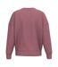 Womens/ladies Crew Neck Sweatshirt Antique Rose Native Spirit-2