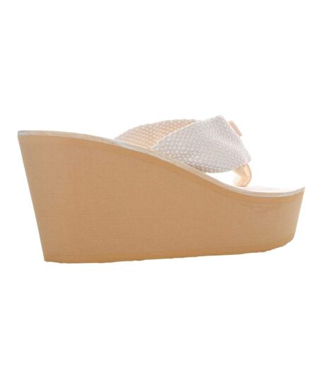 Sandales À Talons Compensés Diver Femme Crème Rocket Dog