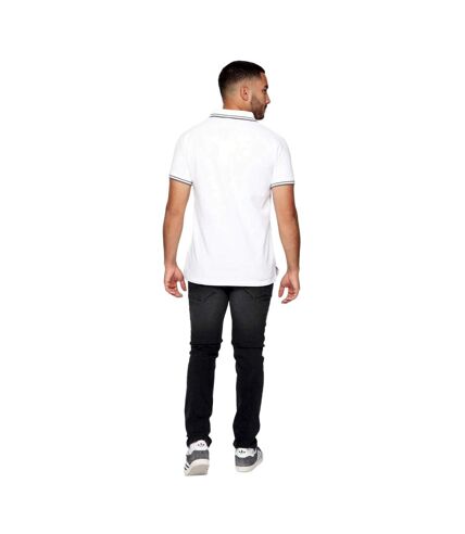 Polo dexon homme blanc One True Saxon