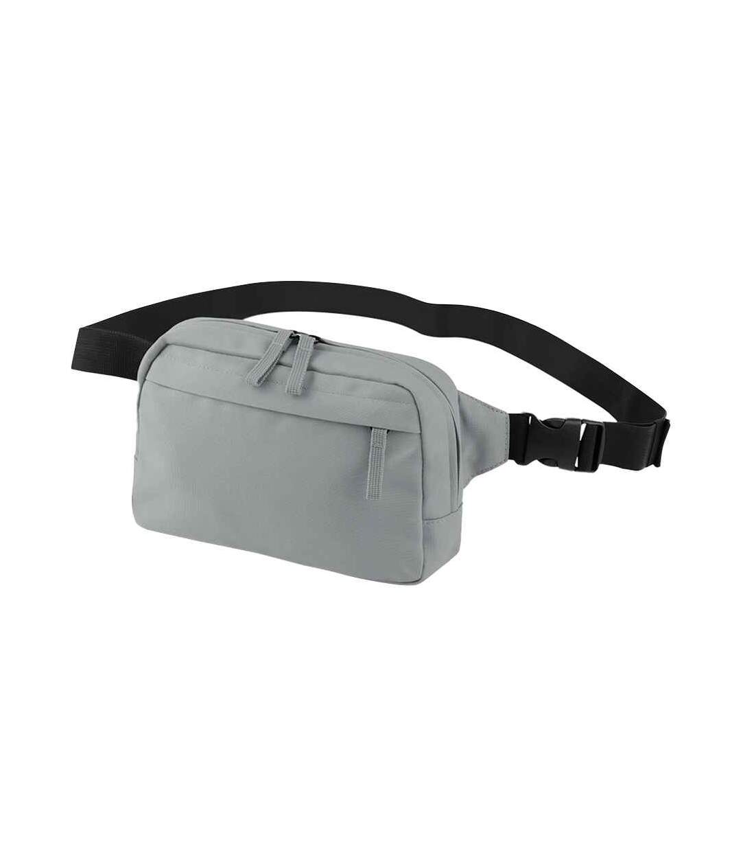 Premium Recycled Crossbody Bag One Size Pure Grey Bagbase-2