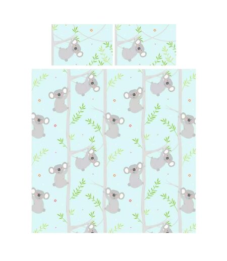 Koala duvet cover set blue/grey Rapport