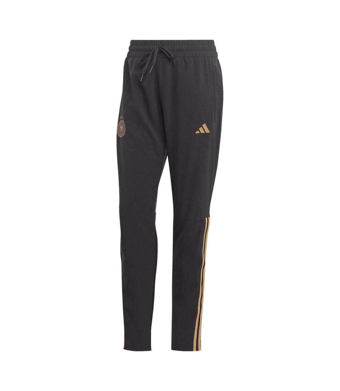 Pantalon Motif/style L´équipe D´allemagne De Football Femme Noir Adidas-1
