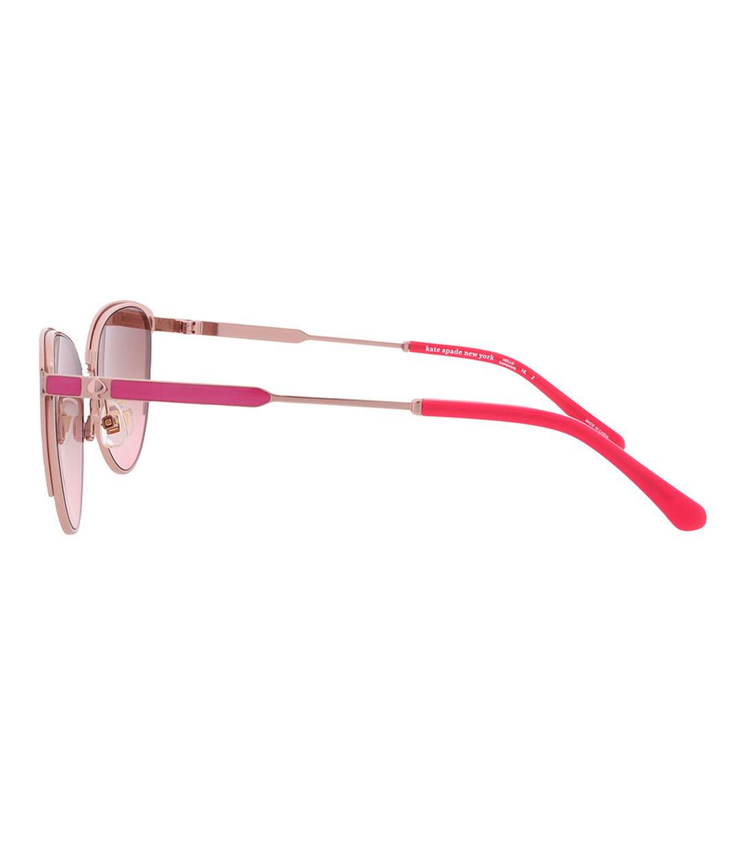Womens/ladies Alianna/g/s Gradient Sunglasses One Size Pink Brown Kate Spade-3