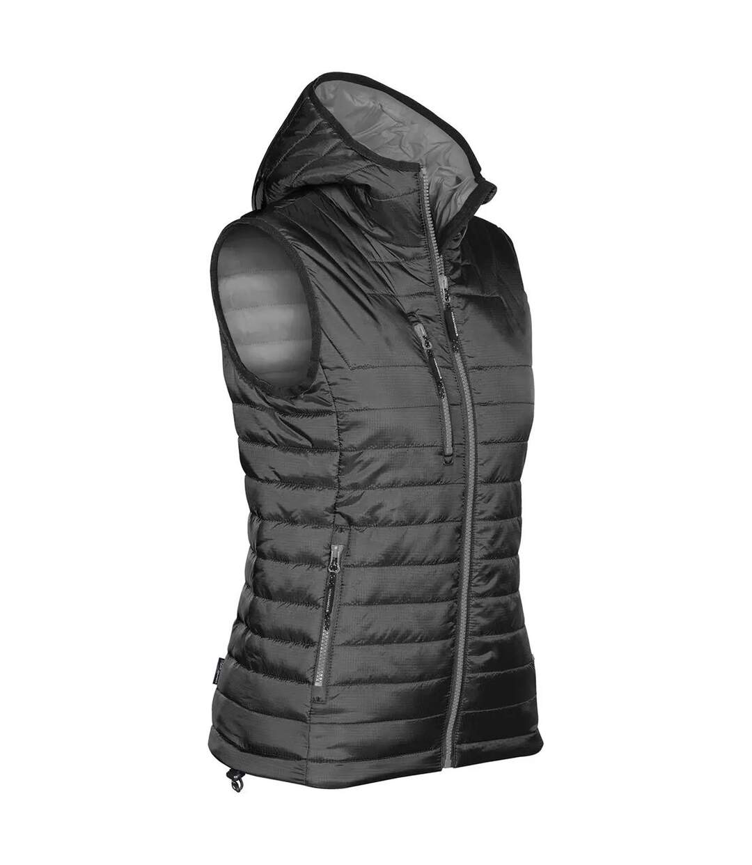 Womens/ladies gravity body warmer black/charcoal Stormtech