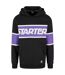 Sweat À Capuche Homme Noir Violet Starter Black Label-2