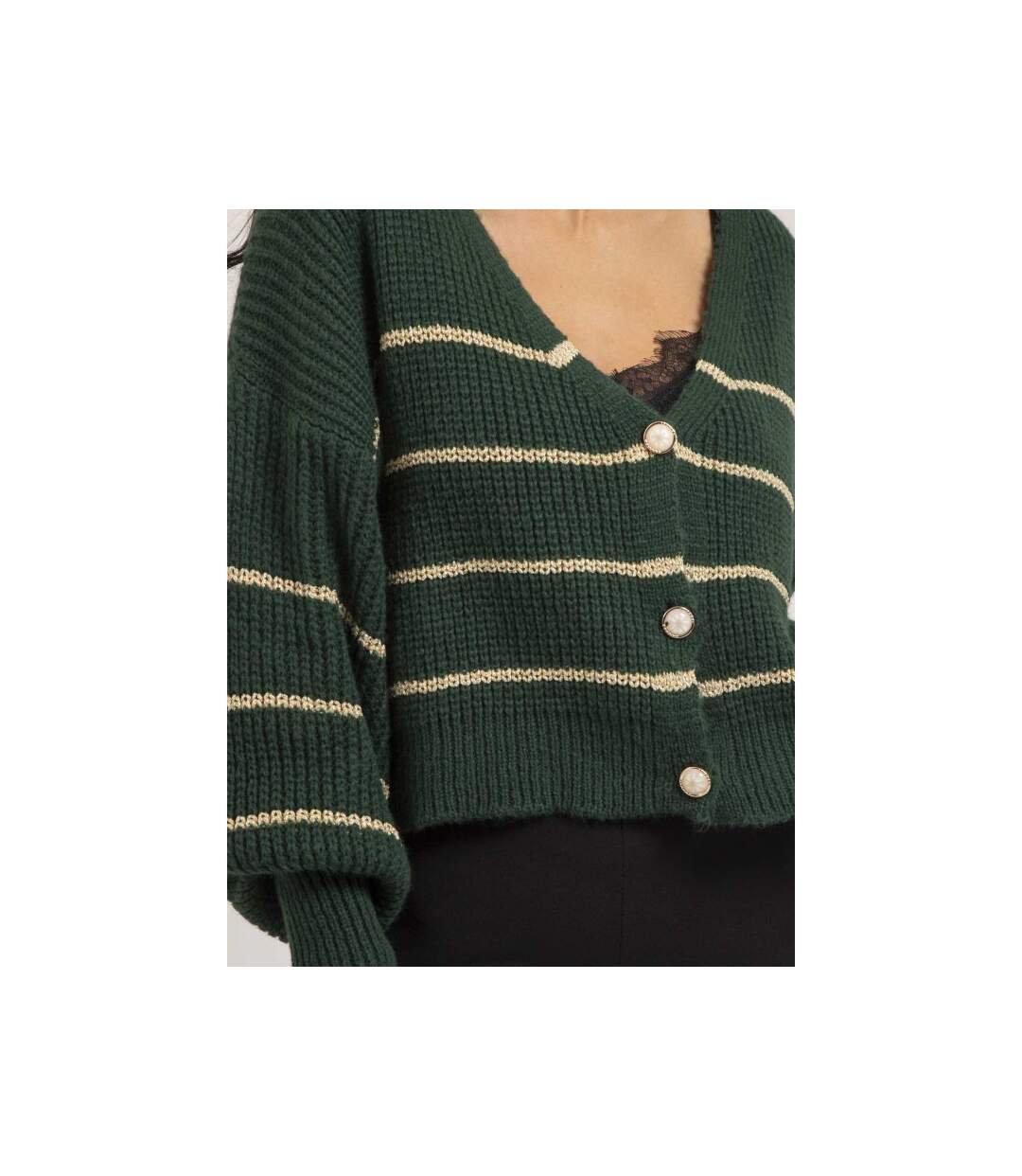 Gilet rayures KONE - Dona X Lisa-3