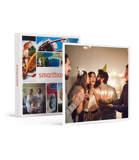 Carte cadeau joyeux anniversaire - 30 € - SMARTBOX - Coffret Cadeau Multi-thèmes