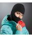 Cagoule En Polaire Mixte Noir Beechfield-2