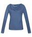 Regatta Womens/Ladies Frayda Long Sleeved T-Shirt (Slate Blue) - UTRG3739