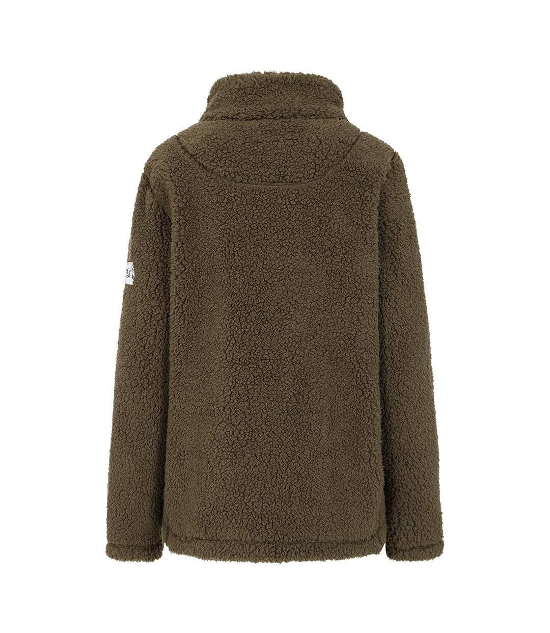 Veste Polaire Femme Vert Kaki Lazy Jacks-3