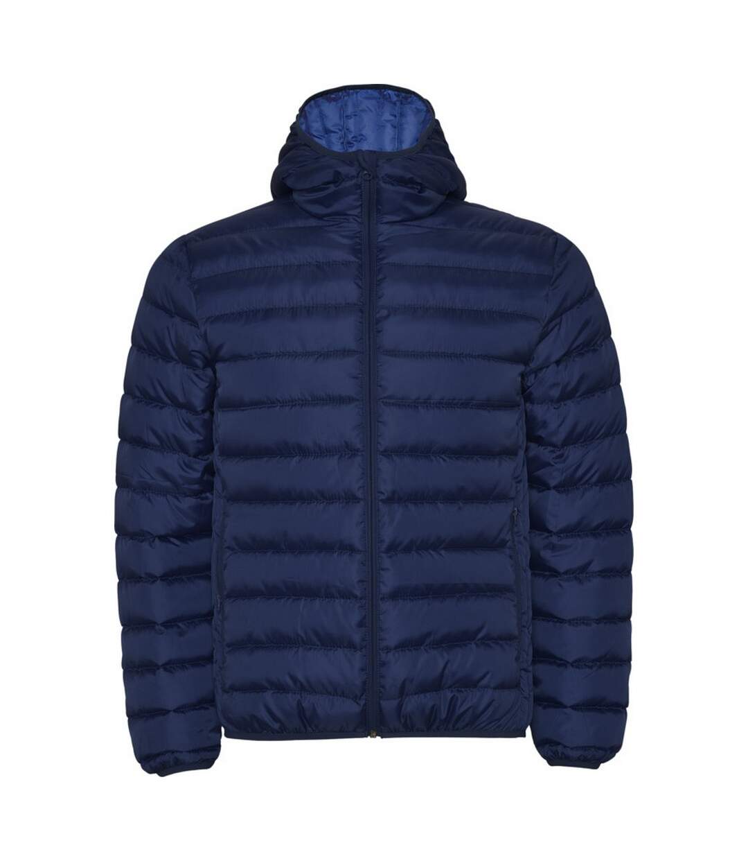 Mens norway quilted insulated jacket navy blue Roly