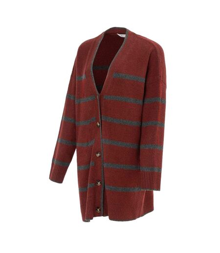 Cardigan Femme Rouge Miso