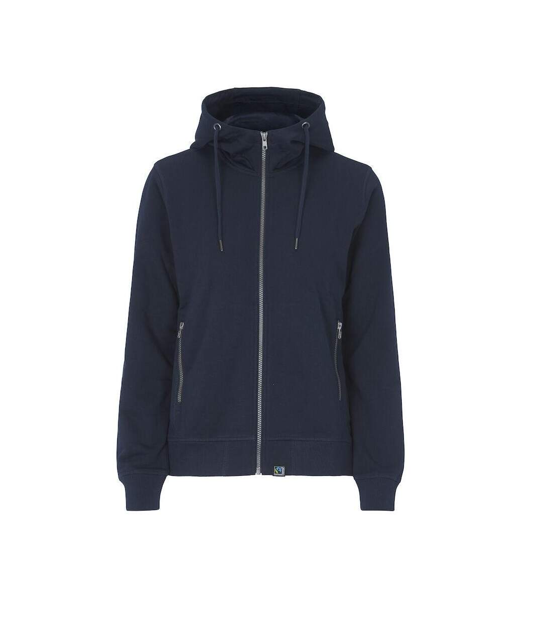 Veste à capuche femme bleu marine Cottover-1