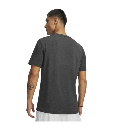 Mens Vanish T-shirt Black Grey Under Armour