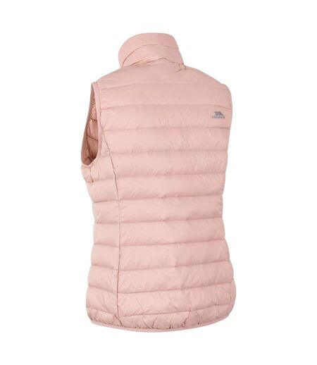 Womens/ladies Giana Down Gilet Misty Rose Trespass