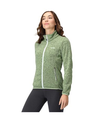 Veste Polaire Newhill Femme Menthe Douce Gris Phoque Regatta
