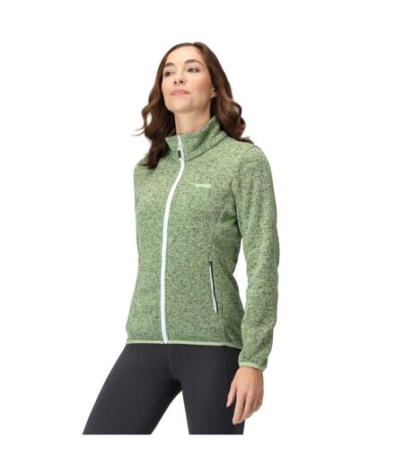 Veste Polaire Newhill Femme Menthe Douce Gris Phoque Regatta