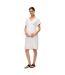 Robe Vmmtassa Femme Blanc Neige Mamalicious-4