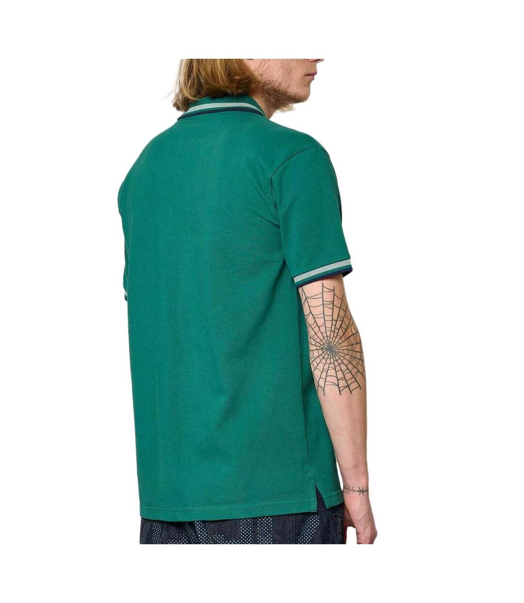 Polo vert homme kaporal rayoch-2