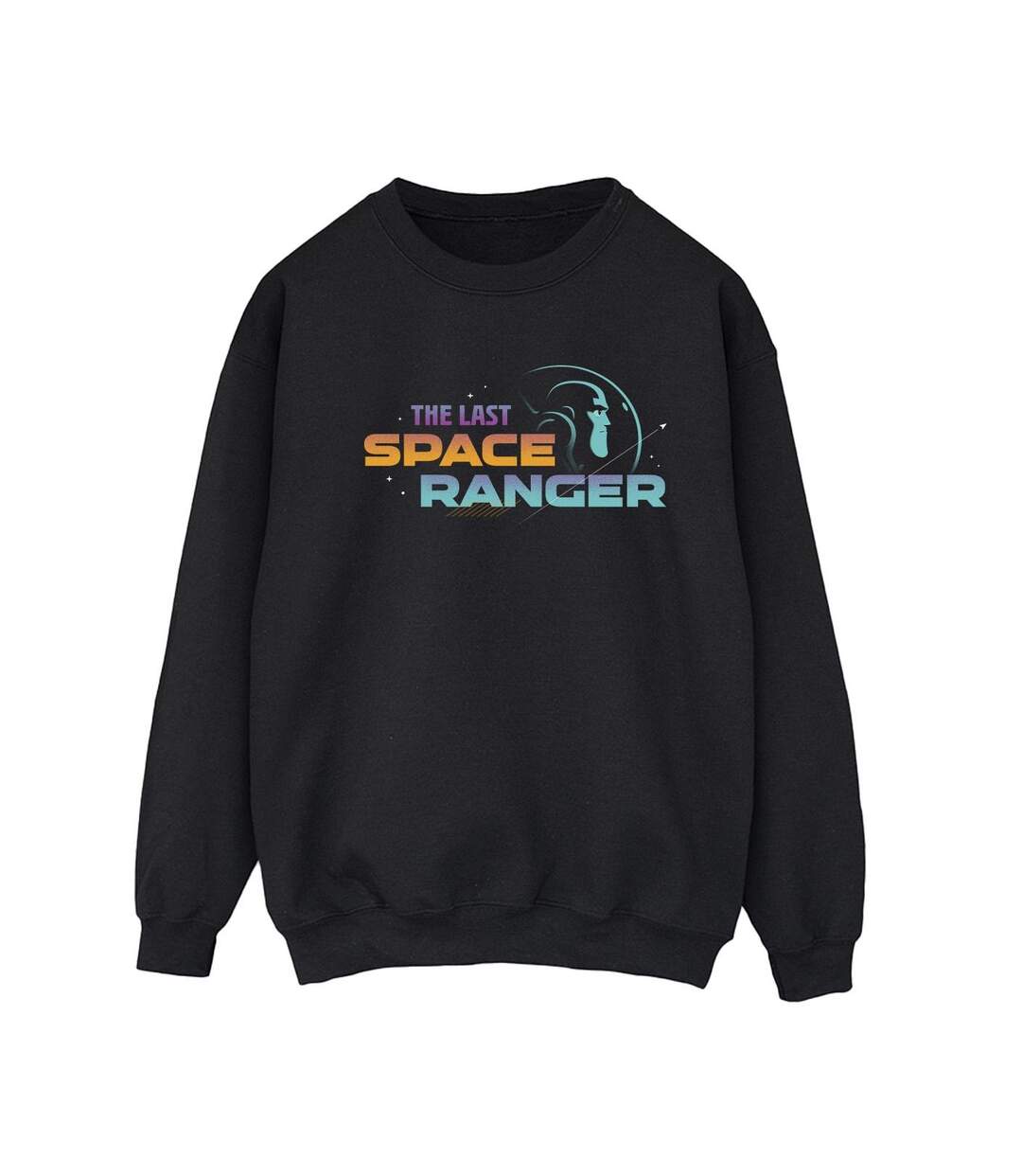 Disney Sweatshirt Femme/Ladies Lightyear Last Space Ranger Text (Noir) - UTBI25229-1