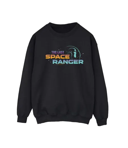 Disney Sweatshirt Femme/Ladies Lightyear Last Space Ranger Text (Noir) - UTBI25229