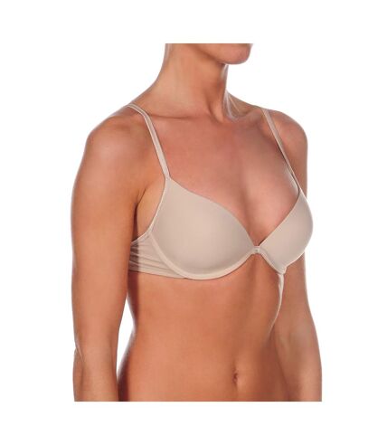 Basic microfiber bra with underwire and cup, JESSICA model for women. Daily support and comfort.