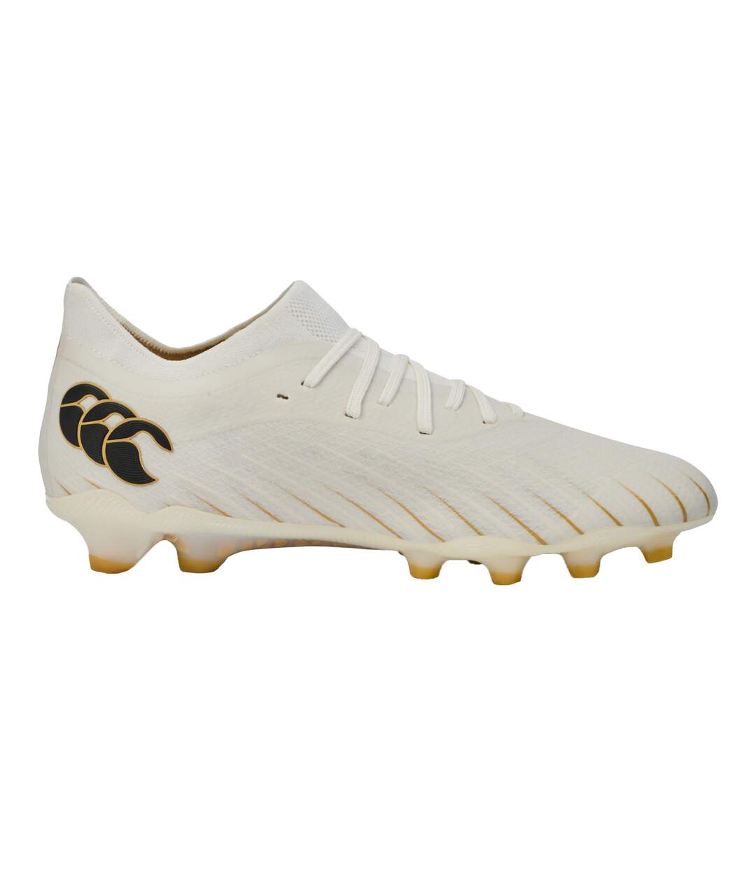 Unisex Adult Speed Falcon Elite Firm Ground Rugby Boots White Canterbury-2
