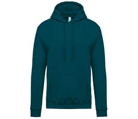 Sweat-shirt à capuche - Unisexe - K476 - vert émeraude