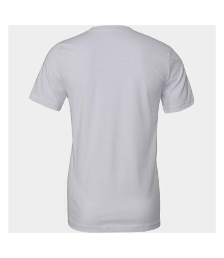 Canvas t-shirt jersey hommes blanc Bella + Canvas