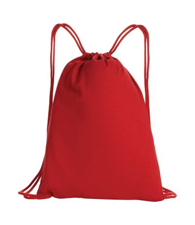 Impact Cotton Aware Drawstring Bag One Size Red XD Collection