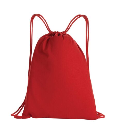 Impact Cotton Aware Drawstring Bag One Size Red XD Collection
