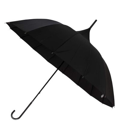 Parapluie de mariage pagode en similicuir taille unique noir X-brella