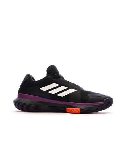 Baskets noires/violettes homme adidas bounce