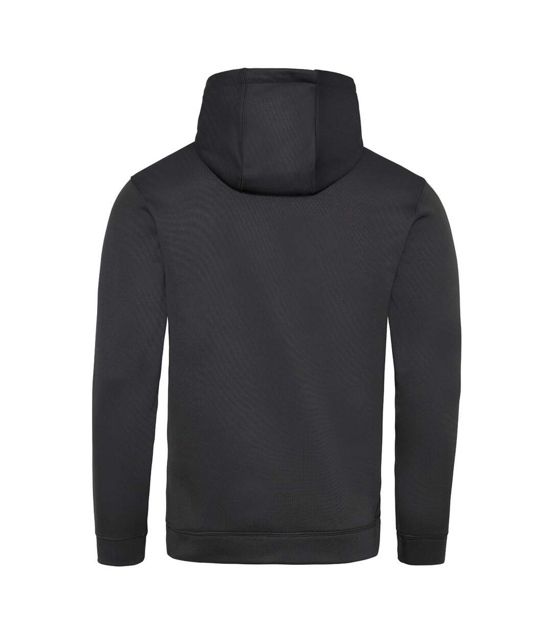 Sweat À Capuche Sports Adulte Noir Vif Awdis-2