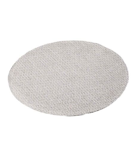 Set de Table Rond Metrix 38cm Taupe