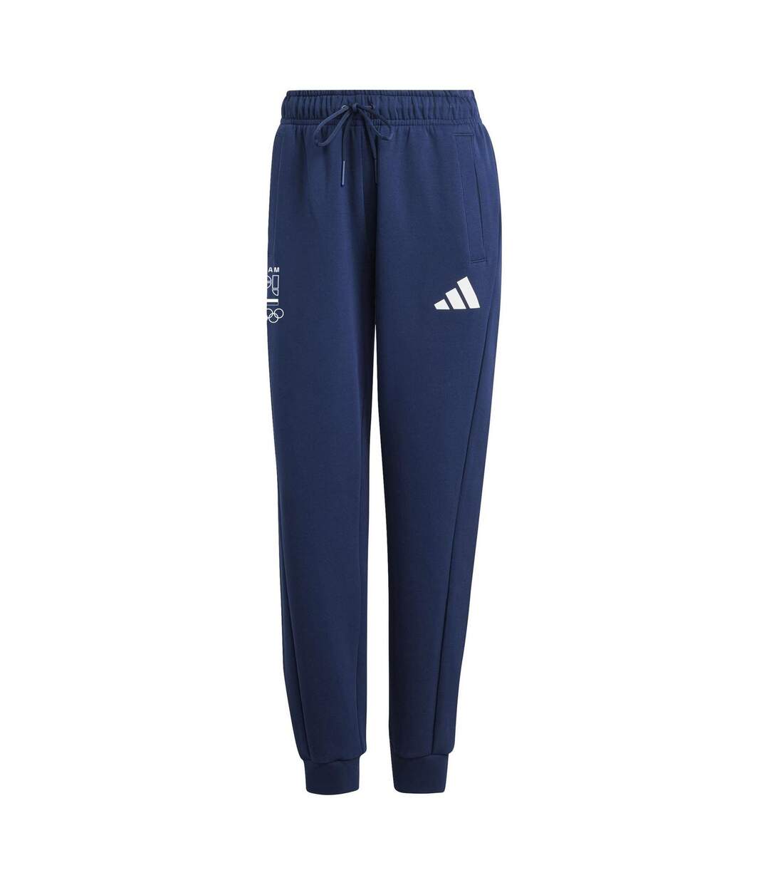 Pantalon De Survêtement Olympic Poland Femme Bleu Marine Adidas-2