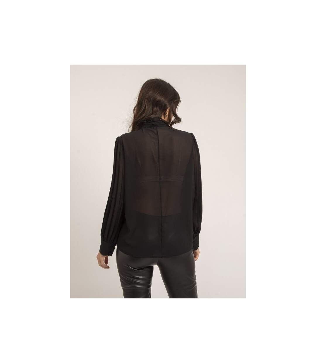 Blouse col châle OLINIE - Dona X Lisa-2