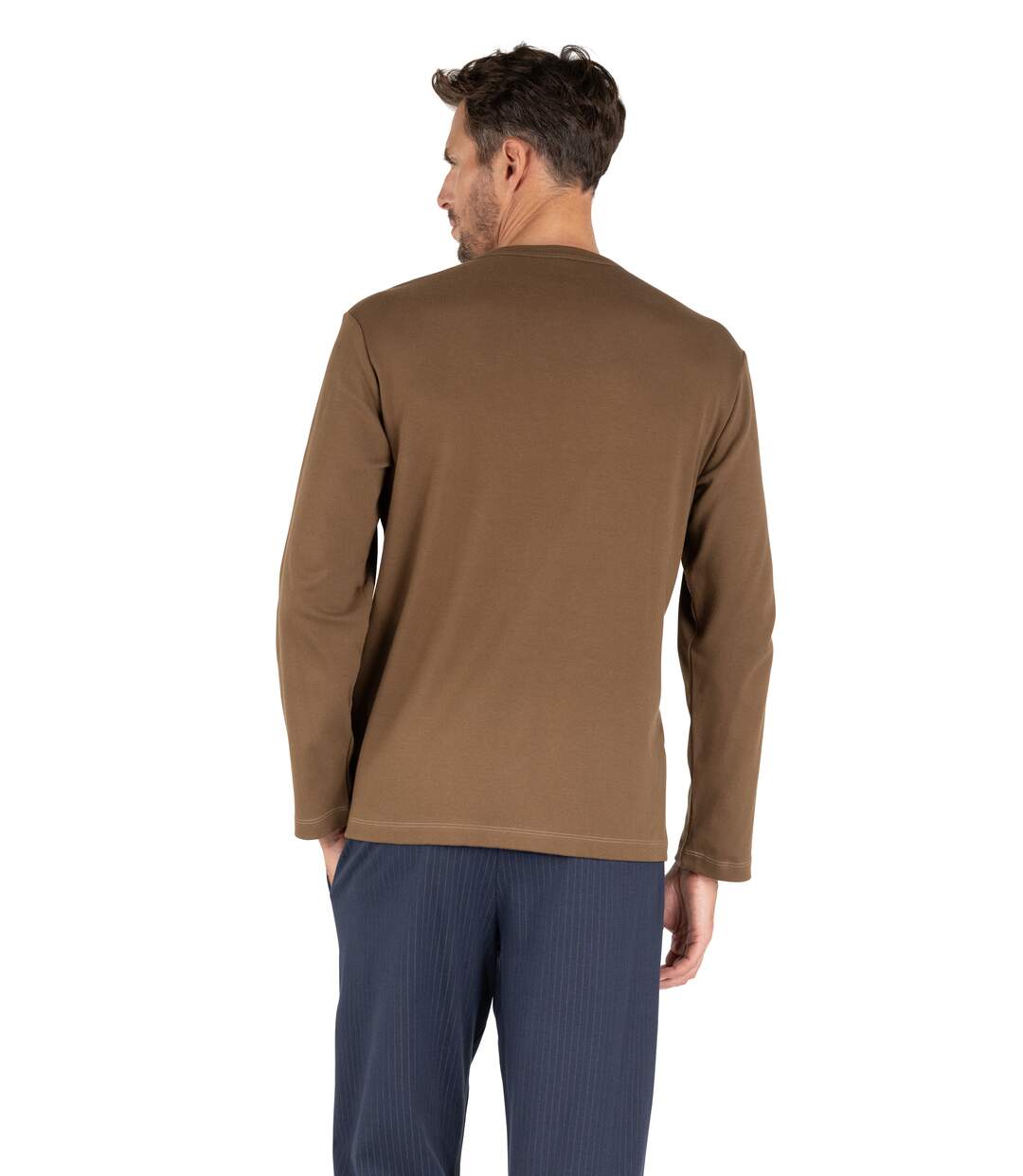 Pyjama long homme Interlock Eminence-2