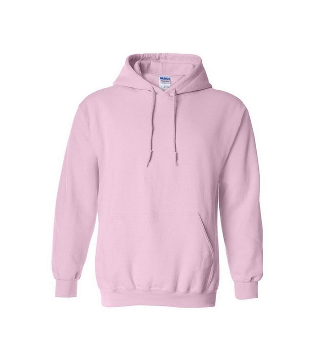 Sweatshirt à capuche unisexe rose clair Gildan-1