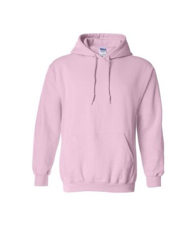 Sweatshirt à capuche unisexe rose clair Gildan