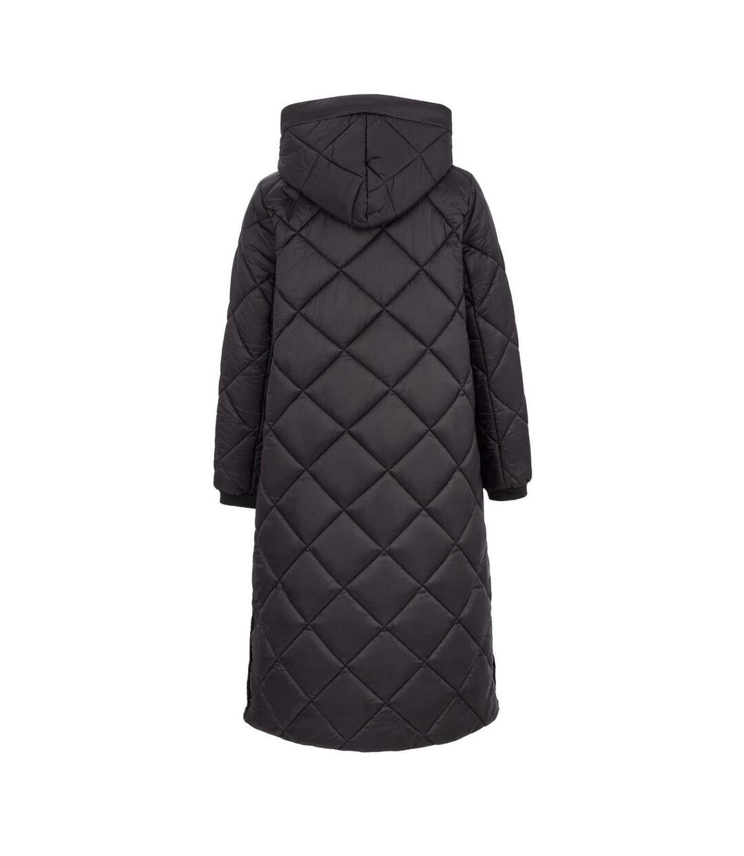Veste Motif/style Matelassage En Losanges Femme Noir Firetrap-2