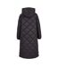 Veste Motif/style Matelassage En Losanges Femme Noir Firetrap-2