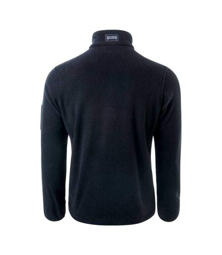 Mens Essential Fleece Jacket Black Magnum