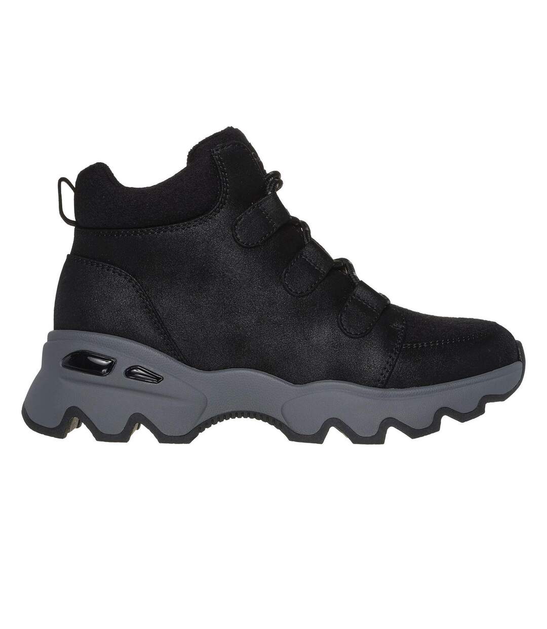 Womens/ladies Biglug Walking Shoes Black Skechers-1