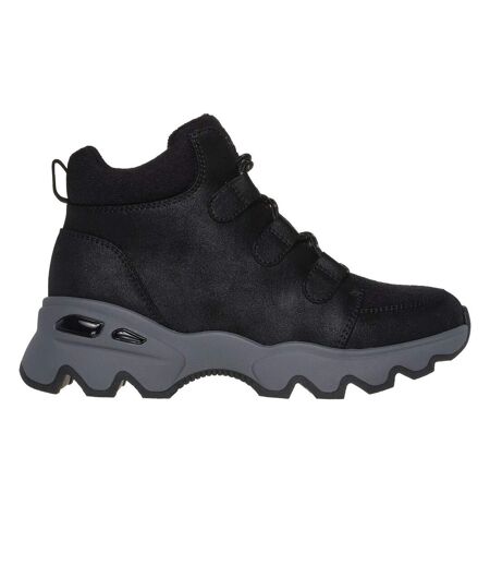 Womens/ladies Biglug Walking Shoes Black Skechers