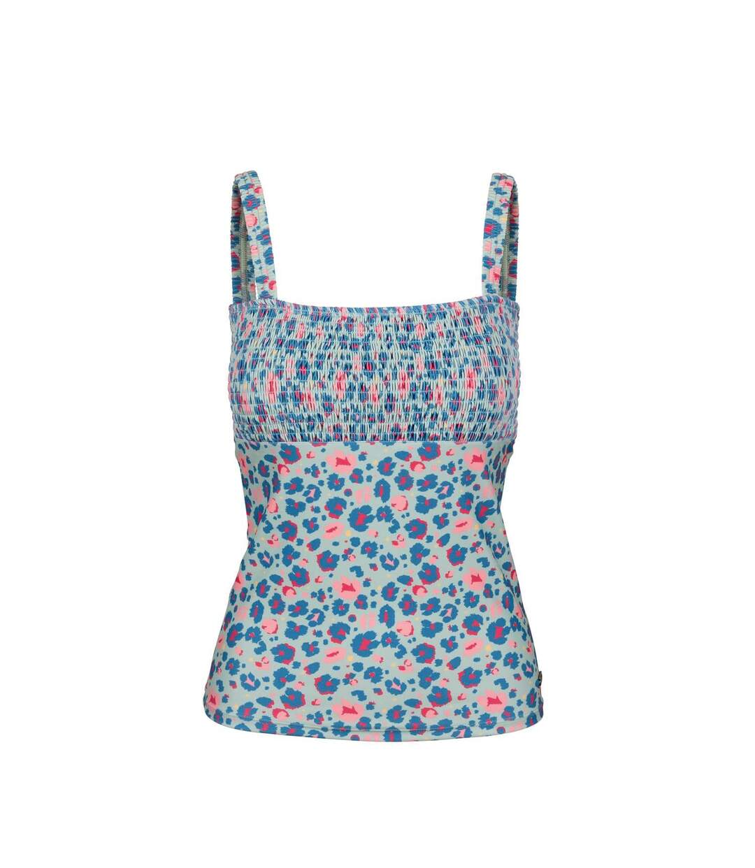 Haut De Tankini Annabel Femme Bleu Rose Trespass-1