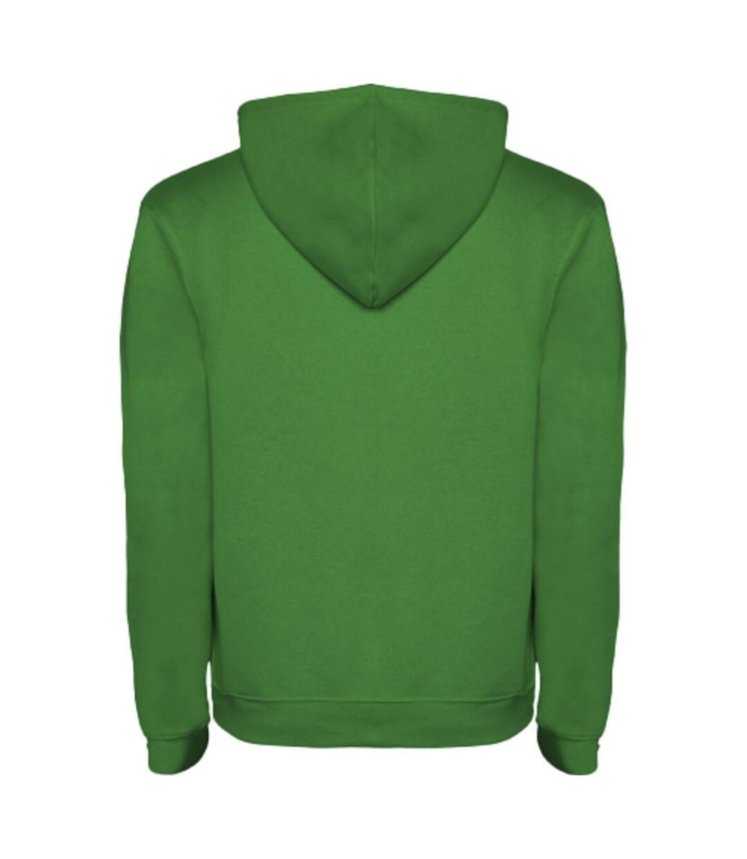 Sweat à capuche urban homme vert kelly / blanc Roly-2